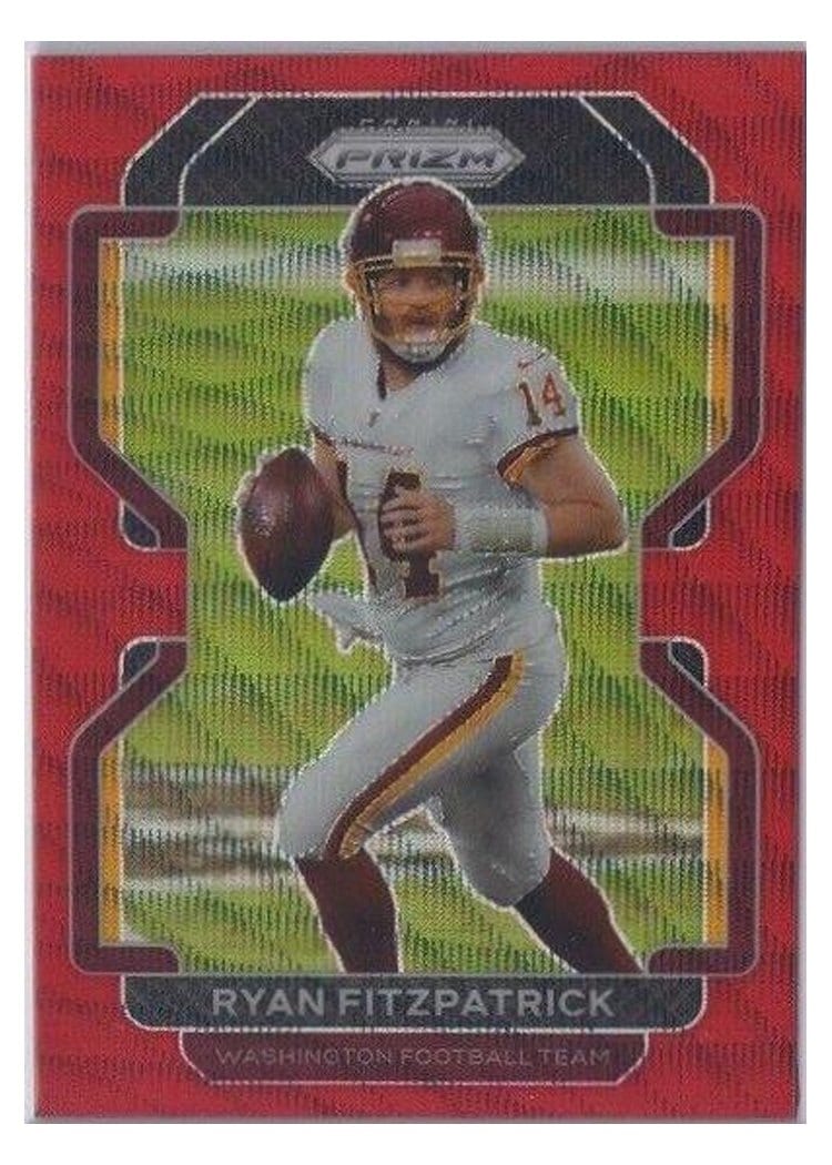 2021 Panini Prizm Base Set Ryan Fitzpatrick #211 card