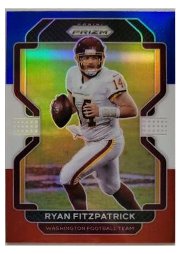2021 Panini Prizm Base Set Ryan Fitzpatrick #211 card