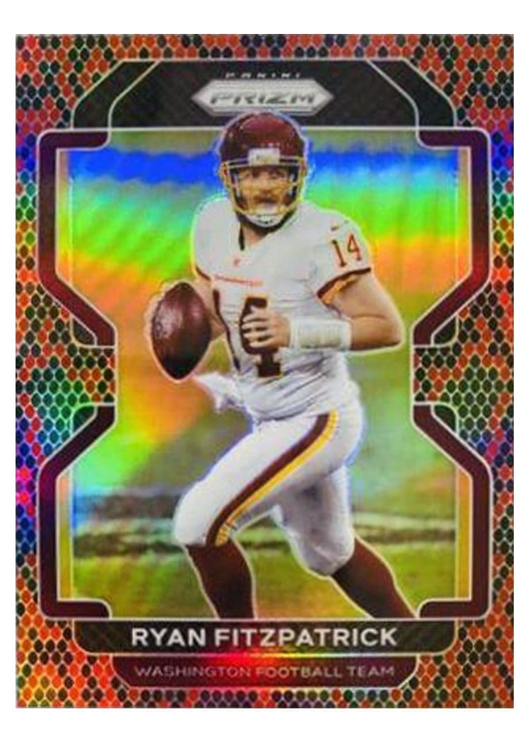 2021 Panini Prizm Base Set Ryan Fitzpatrick #211 card