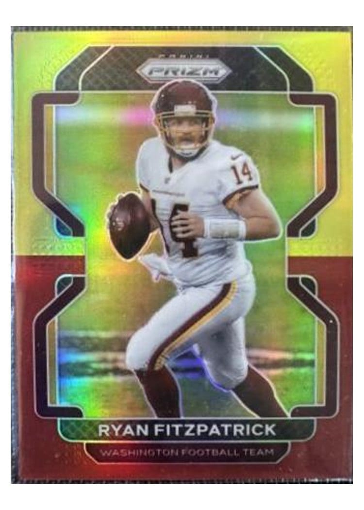 2021 Panini Prizm Base Set Ryan Fitzpatrick #211 card