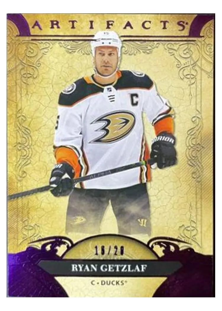 2020-21 Upper Deck Artifacts Base Set Ryan Getzlaf #5 card