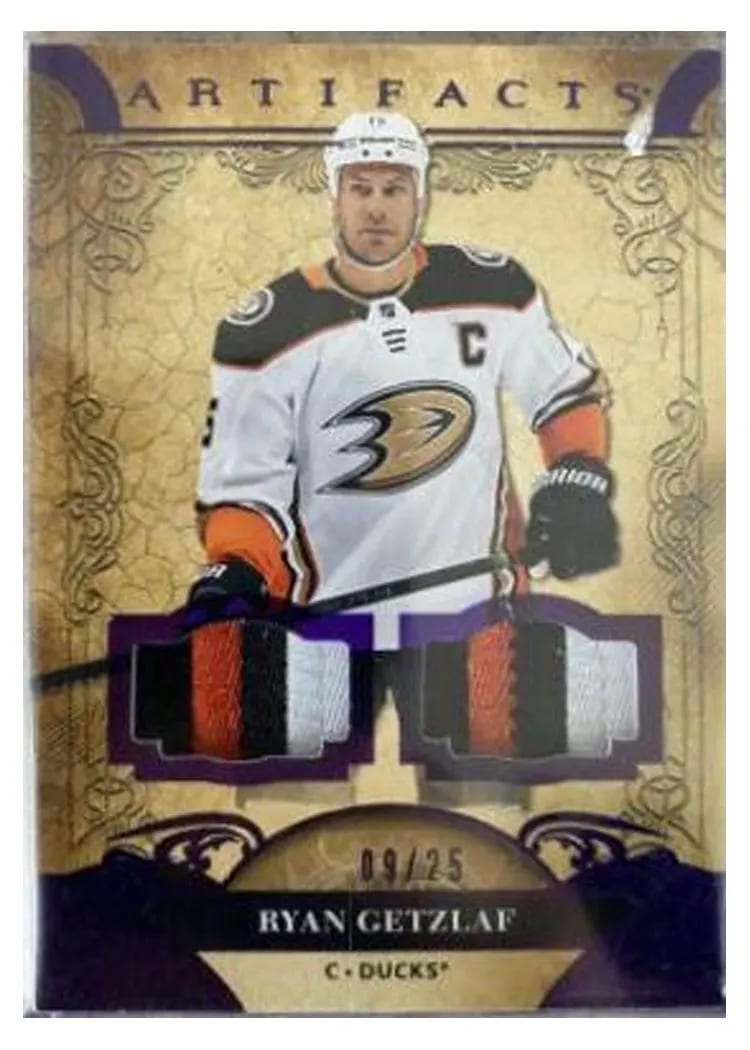 2020-21 Upper Deck Artifacts Base Set Ryan Getzlaf #5 card