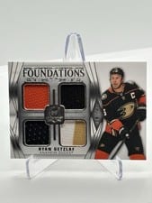 2020-21 Upper Deck The Cup Foundations Quad Jersey Ryan Getzlaf #F-RG