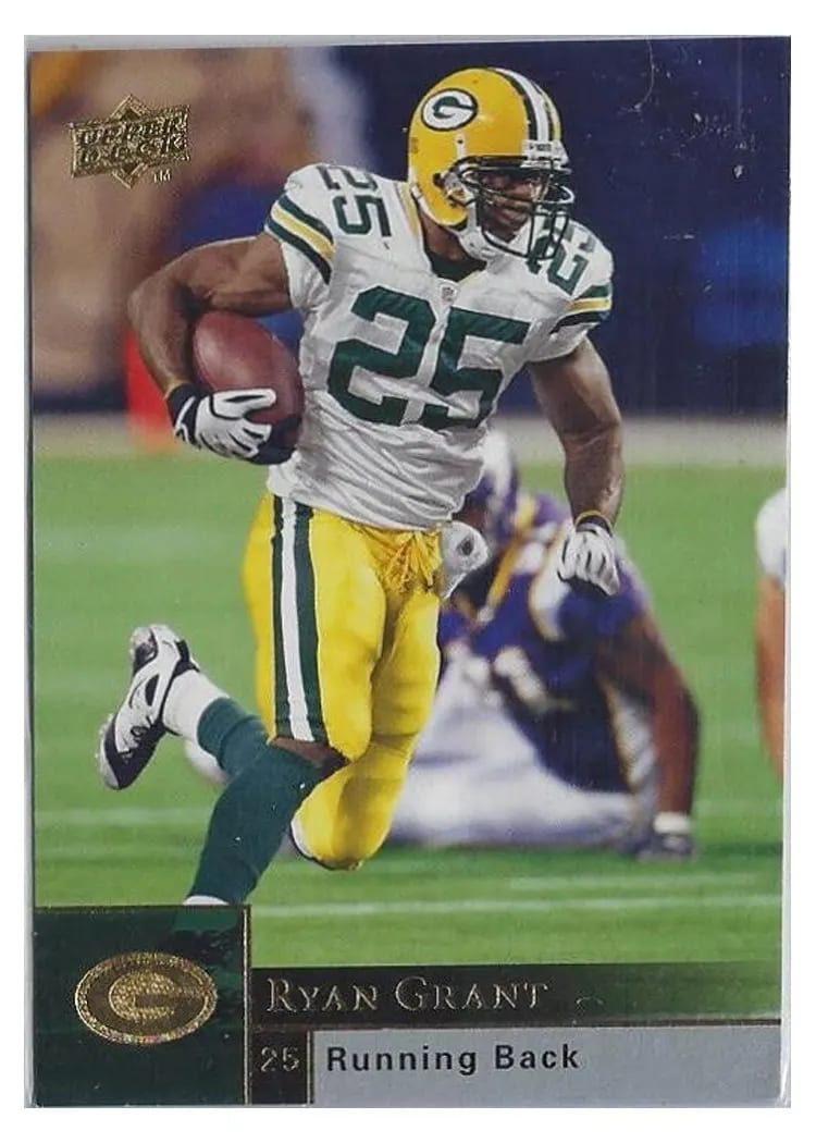 2009 Upper Deck Ryan Grant #70 card