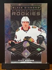 2025-26 Upper Deck Black Diamond Base Diamond Relic Rookies Ryan Greene #BDR-RG card