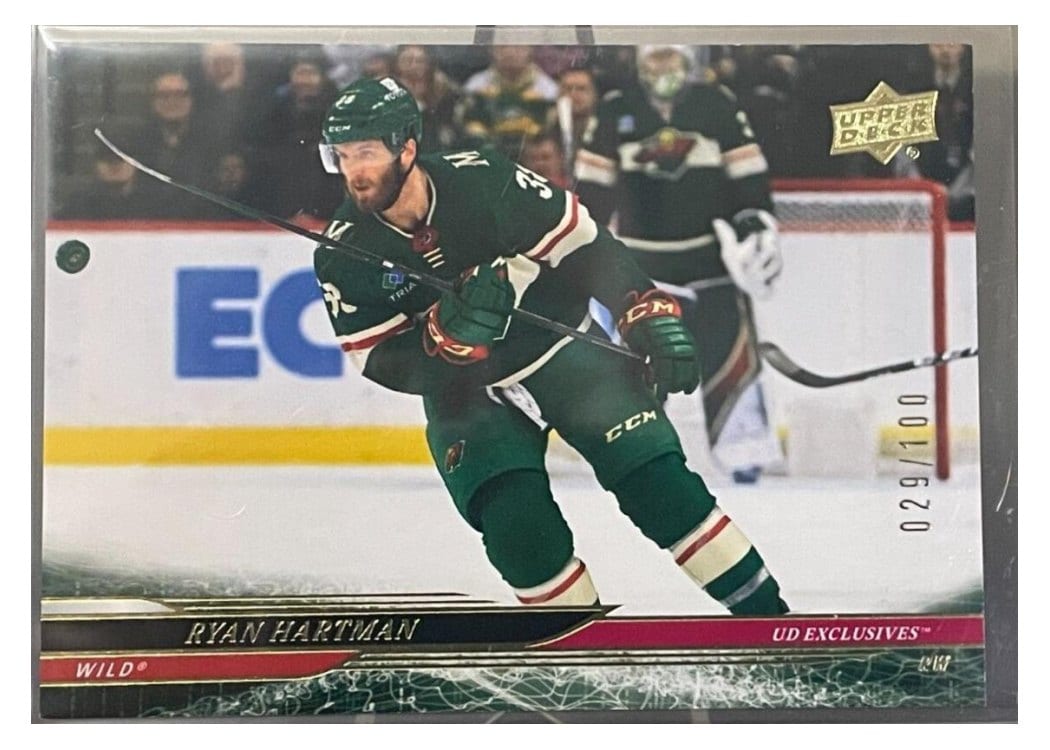 2024-25 Upper Deck Base Set Ryan Hartman #95 card