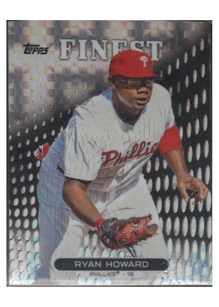 2013 Finest Ryan Howard #4 card