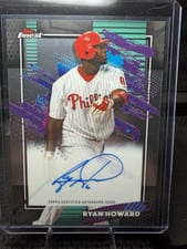 2025 Finest Autographs Ryan Howard #FA-RHO