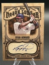 2026 Topps Heavy Lumber Autograph Relics Ryan Howard #HL2-RH card