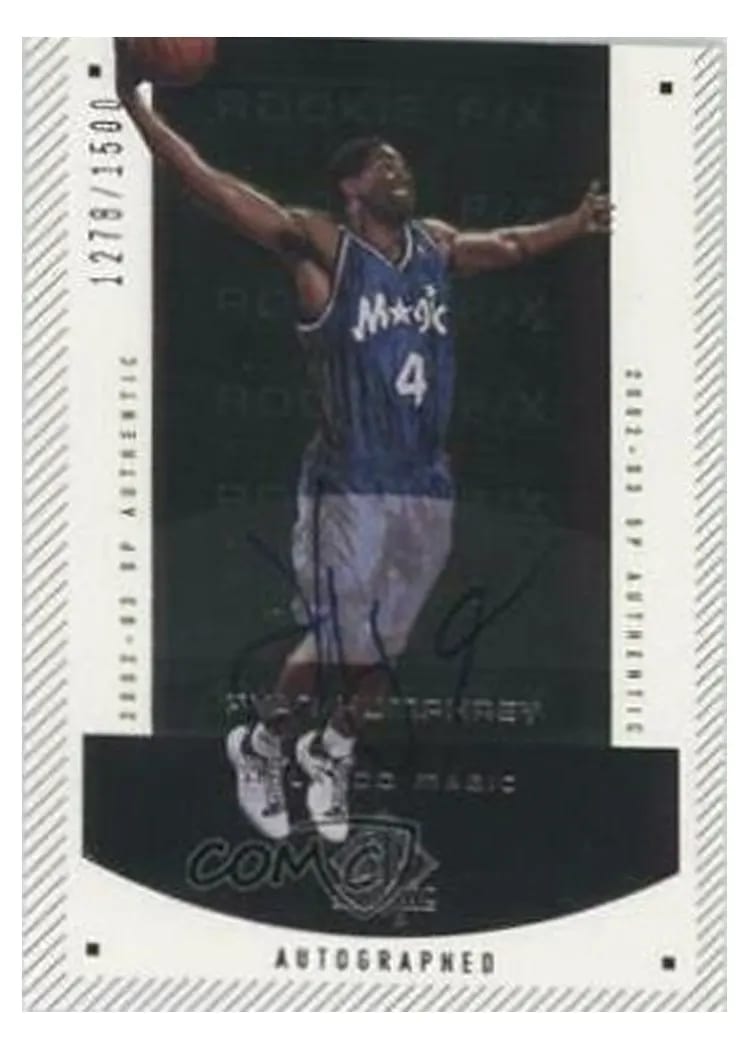 2002 SP Authentic Ryan Humphrey #160 card
