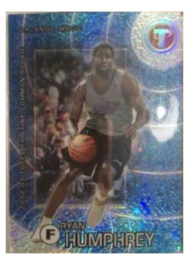 2002 Topps Pristine Ryan Humphrey Refractor #105 card