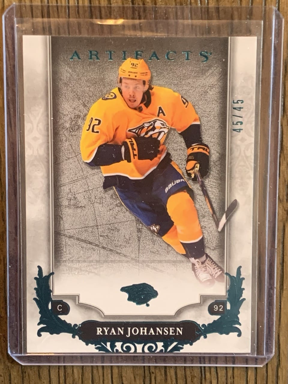 2018 Upper Deck Artifacts Ryan Johansen #24 card