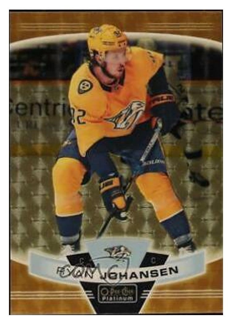 2019-20 O-Pee-Chee Platinum Base Set Ryan Johansen #6 card