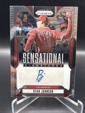 2025 Panini Prizm Sensational Signatures Ryan Johnson #SS-RJ card