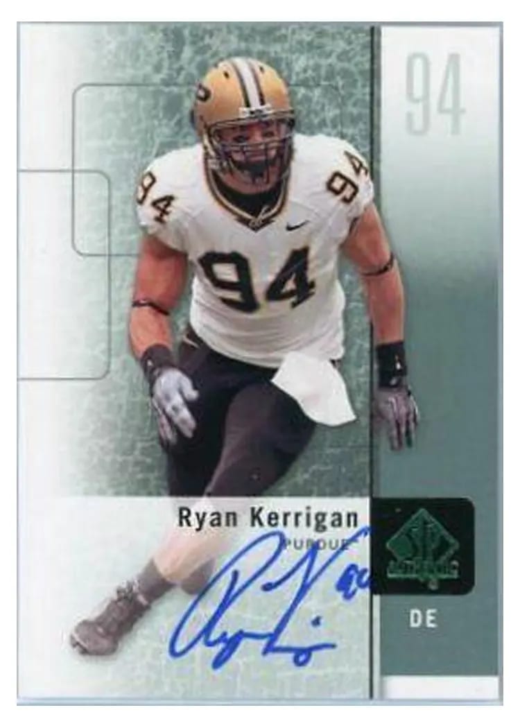 2011 SP Authentic Ryan Kerrigan #17 card