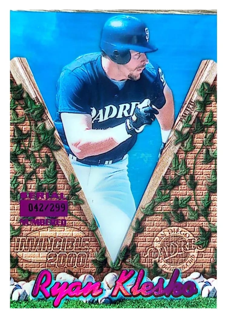 2000 Pacific Invincible Ryan Klesko #126 card
