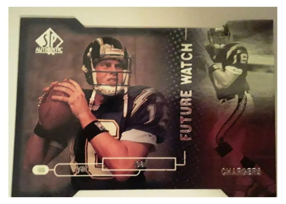 1998 SP Authentic Ryan Leaf #26 card
