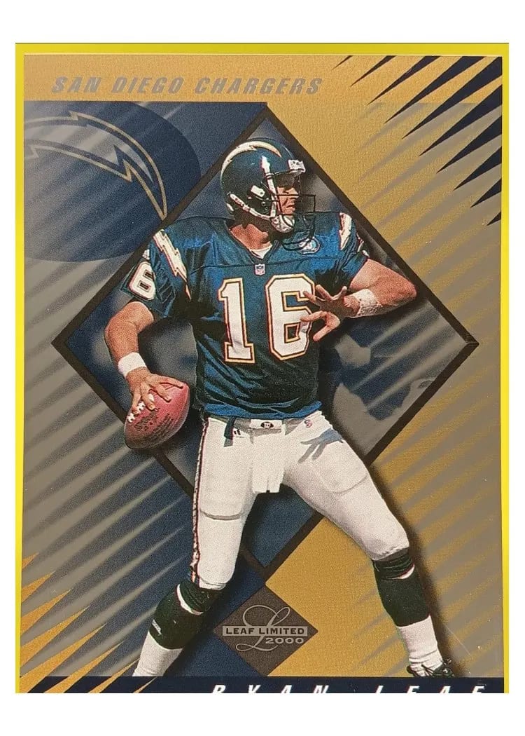2000 Leaf Limited Ryan Leaf #46 card