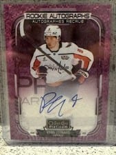 2025-26 O-Pee-Chee Platinum Rookie Autographs Ryan Leonard #R-RL