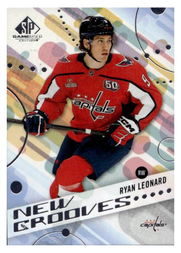 2025-26 SP Game Used New Grooves Ryan Leonard #NG-12 card