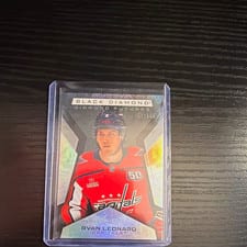 2025-26 Upper Deck Black Diamond Diamond Futures Ryan Leonard #BDF-RL card