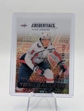 2025-26 Upper Deck Credentials Acetate Debut Ticket Access Ryan Leonard #DTAA-RL