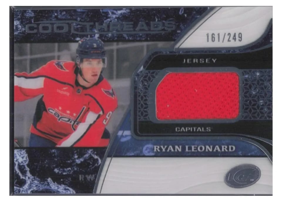 2025 Upper Deck Ice Cool Threads Ryan Leonard #CT-RL card