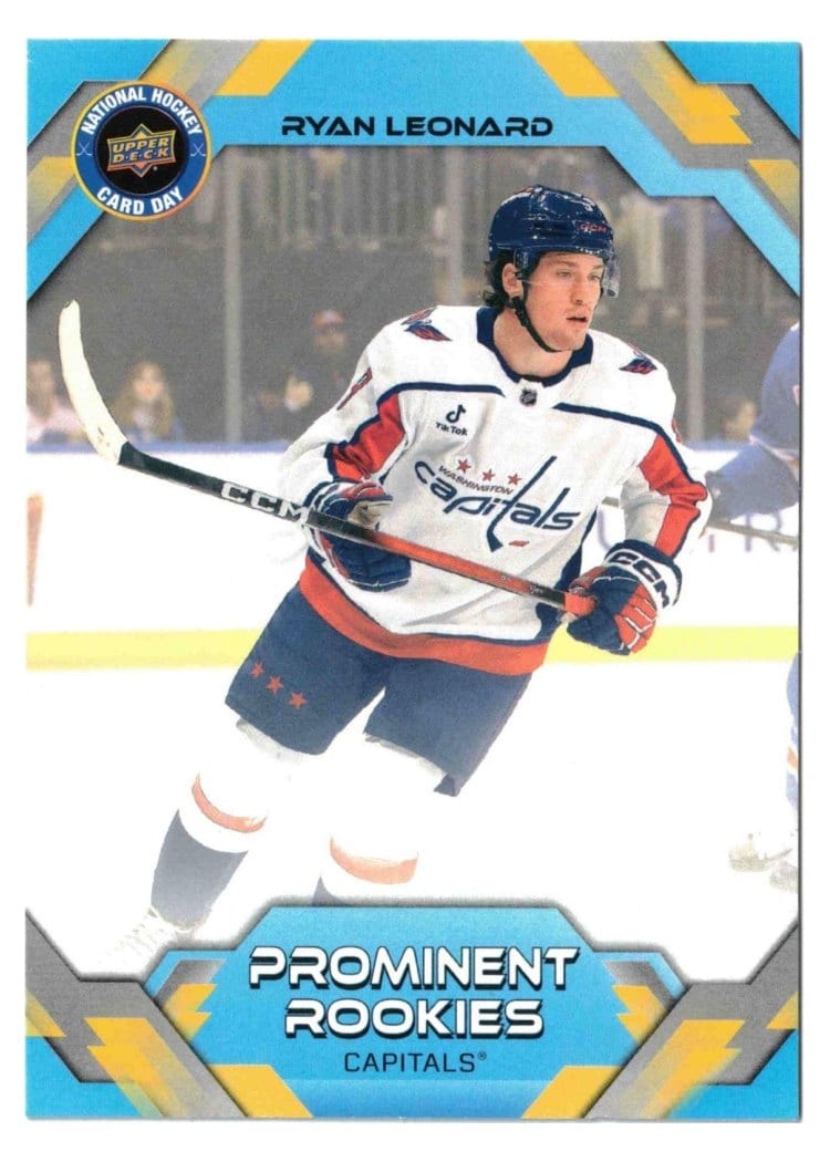 2026 Upper Deck National Hockey Card Day Base Set Ryan Leonard #NHCD-4
