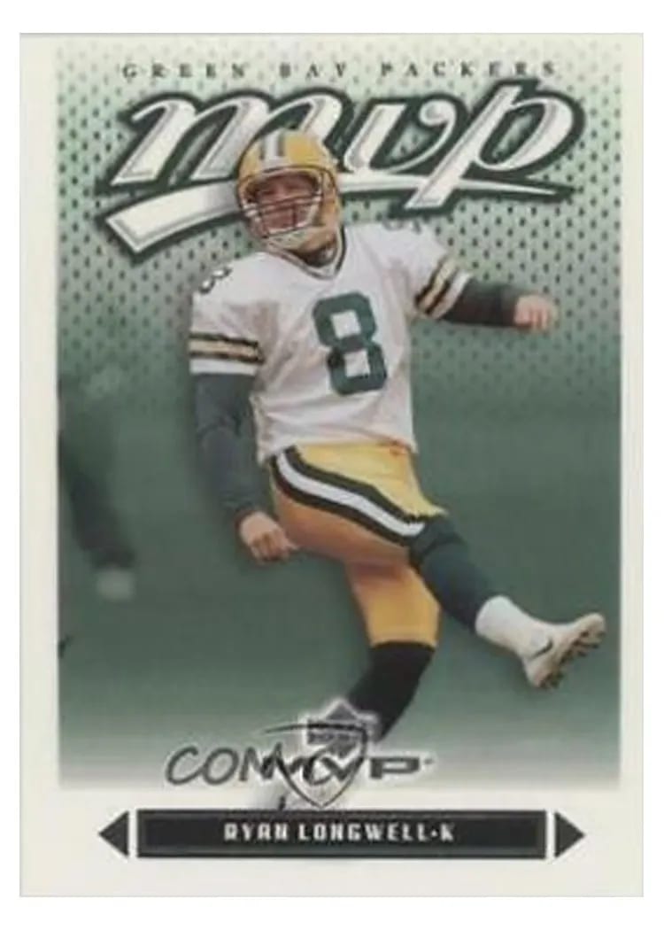 2003 Upper Deck MVP Ryan Longwell #43 card