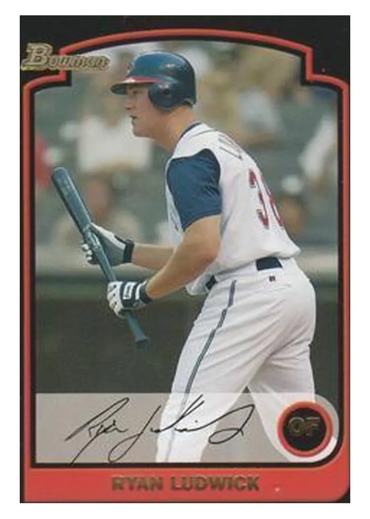 2003 Bowman Draft Picks Ryan Ludwick #4 card