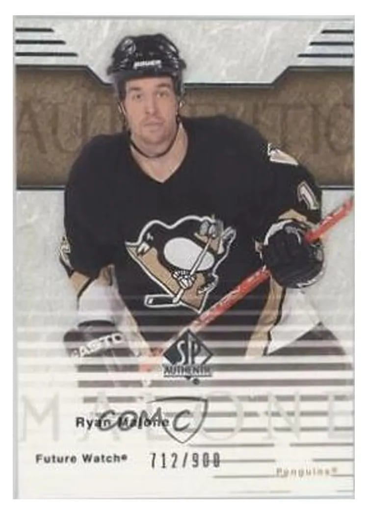 2003 SP Authentic Ryan Malone #113 card
