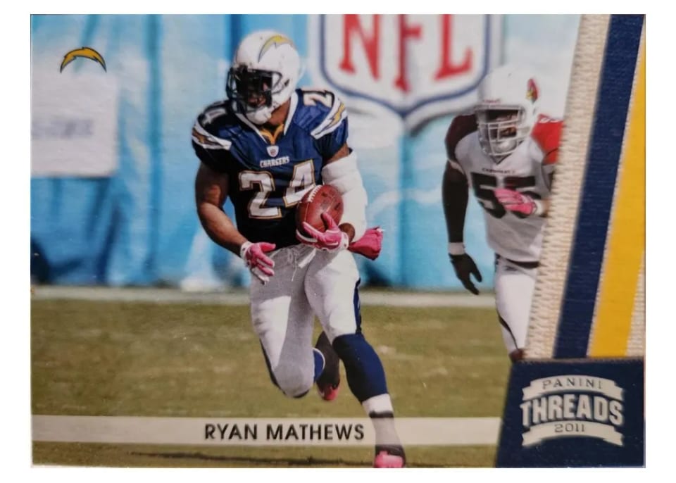 2011 Panini Threads Ryan Mathews #124 card