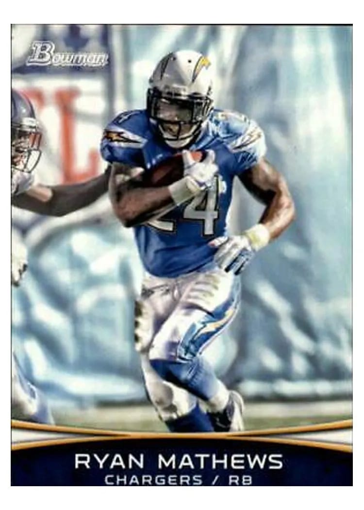 2012 Bowman Ryan Mathews #21 card