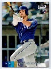 2020 Stadium Club Chrome Ryan McBroom #376 card