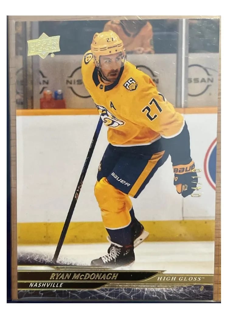2024-25 Upper Deck Base Set Ryan McDonagh #107 card