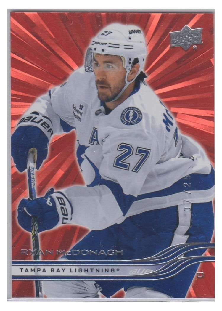 2025-26 Upper Deck Base Set Ryan McDonagh #159 card