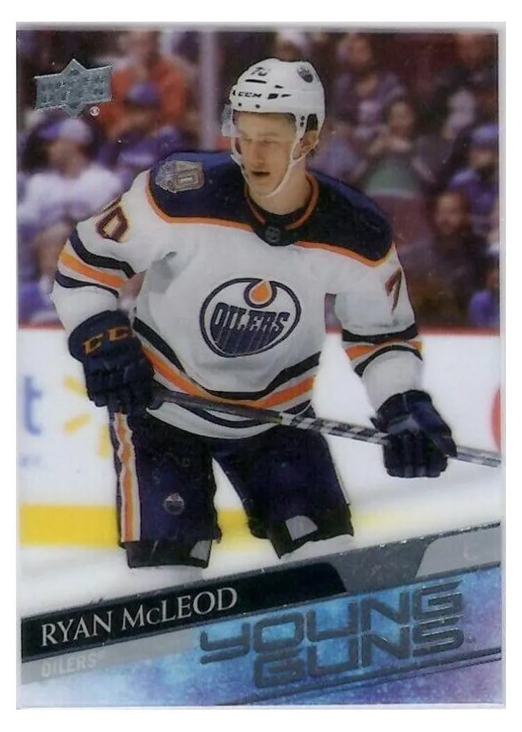 2020-21 Upper Deck Base Set Ryan McLeod #231 card