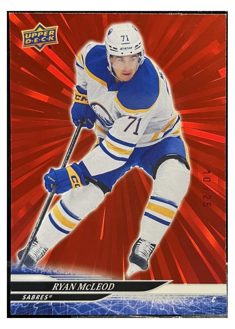 2024-25 Upper Deck Base Set Ryan McLeod #513 card