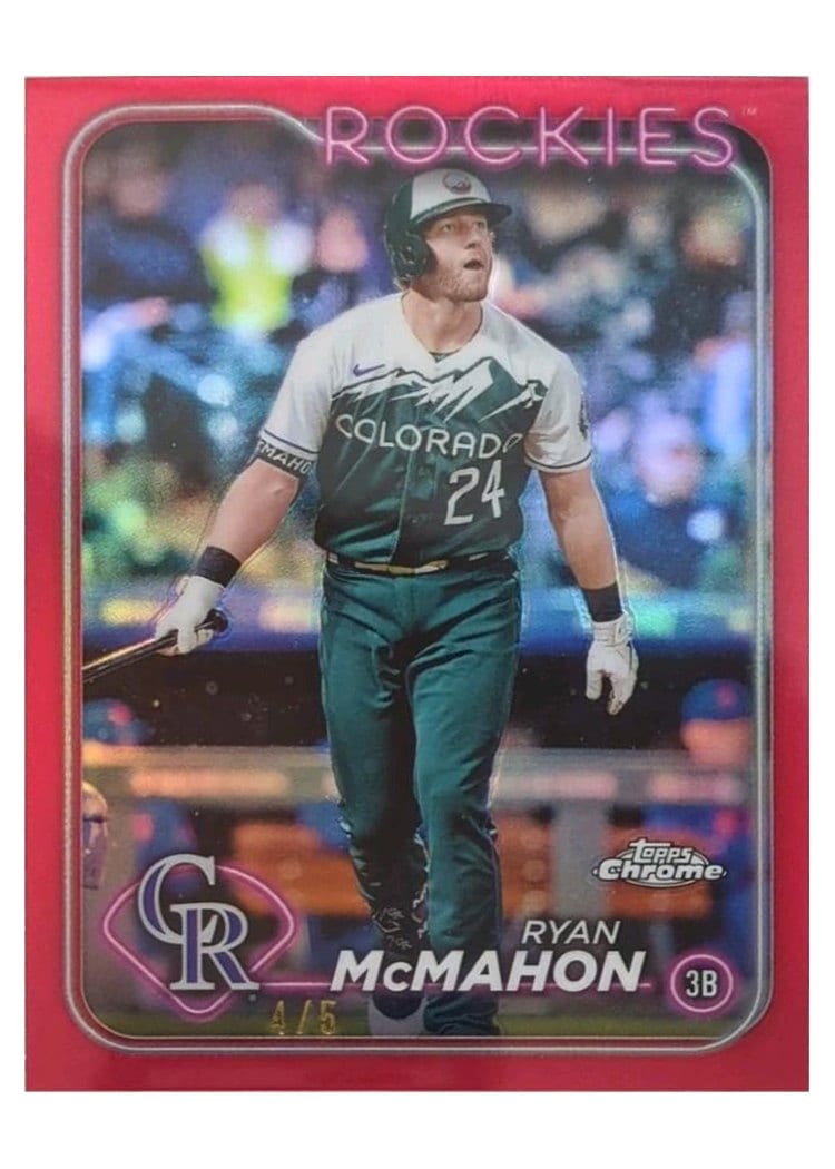 2024 Topps Chrome Base Set Ryan McMahon #299 card