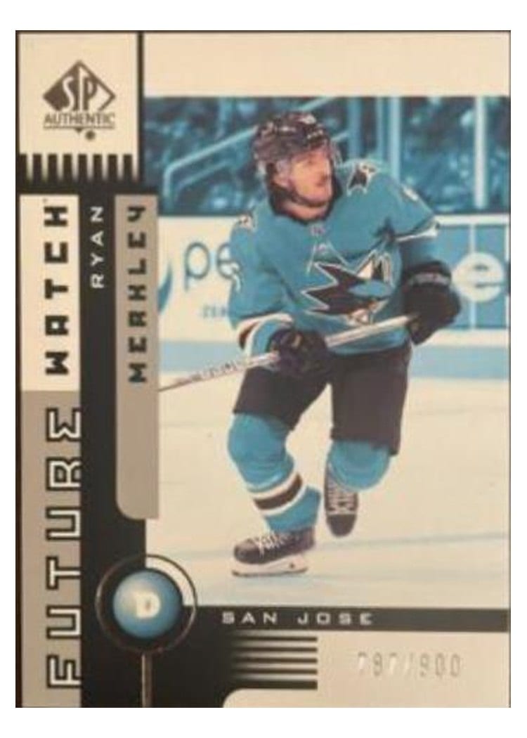 2021-22 SP Authentic 2001-02 Retro - Future Watch Ryan Merkley #01FW-RM card