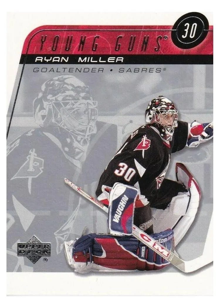 2002 Upper Deck Ryan Miller #436 card