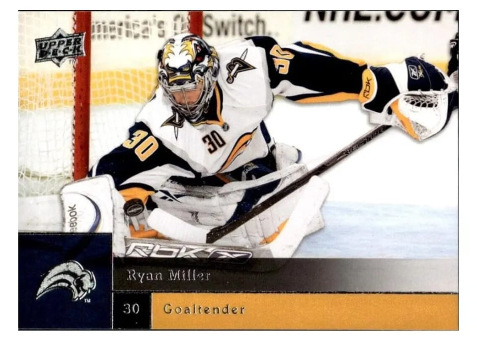 2009 Upper Deck Ryan Miller #9 card