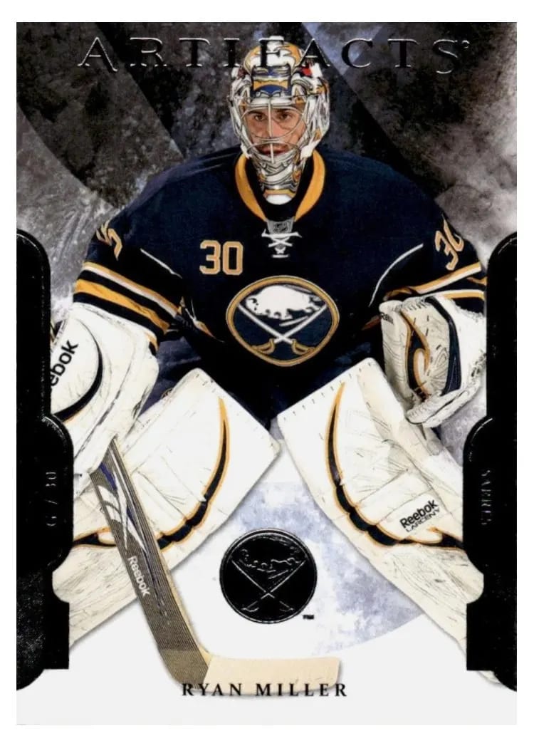 2011 Upper Deck Artifacts Ryan Miller #30 card