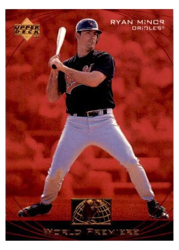 1999 Upper Deck Ovation Ryan Minor #76 card
