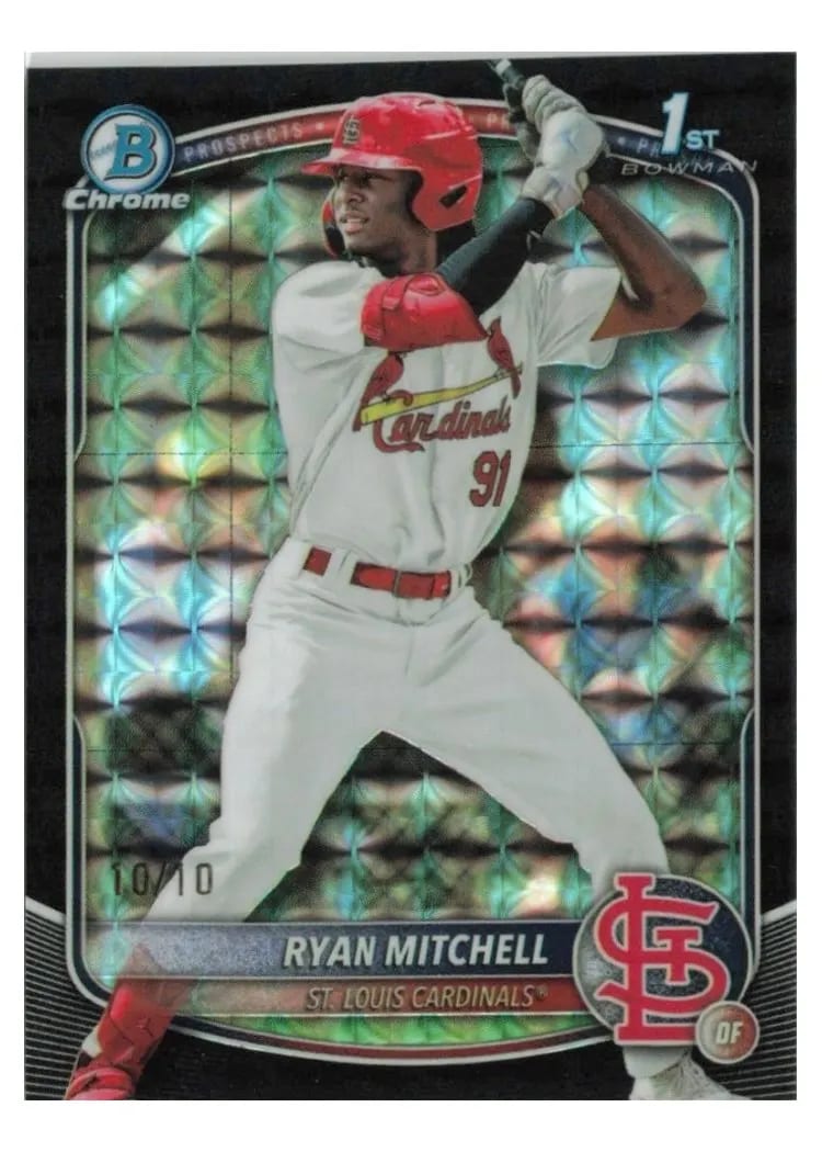 2025 Bowman Draft Chrome Ryan Mitchell #BDC-77 card