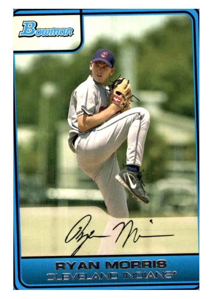 2006 Bowman Draft Picks Ryan Morris #DP24