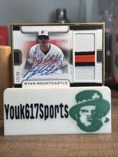 2022 Topps Definitive Collection Framed Autograph Patch Collection Ryan Mountcastle #FAC-RMO card