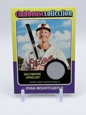 2024 Topps Heritage Clubhouse Collection Relic Ryan Mountcastle #CCR-RMO card
