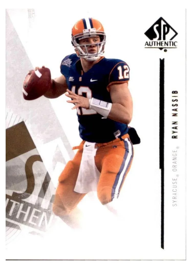 2013 SP Authentic Ryan Nassib #11 card