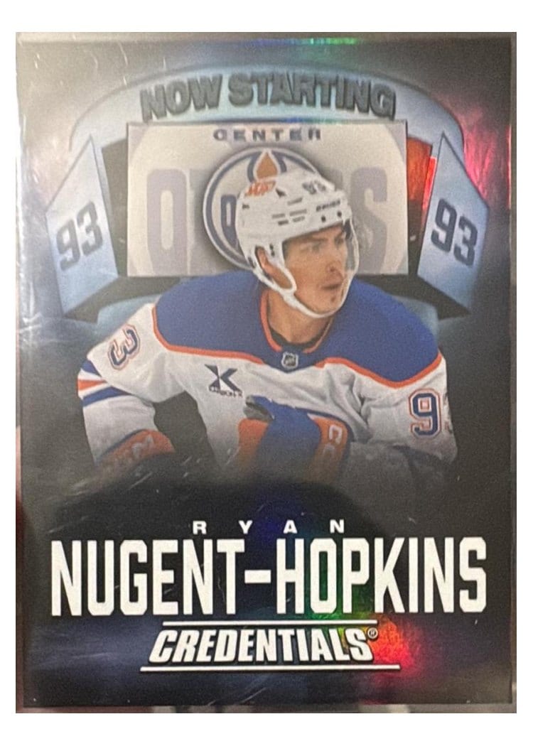 2025-26 Upper Deck Credentials Now Starring Ryan Nugent-Hopkins #NS-11 card